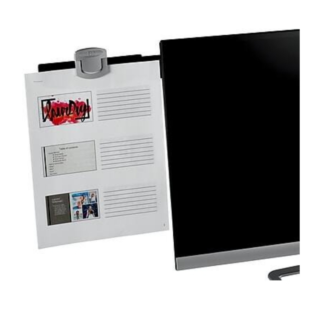 3M Monitor Mount Document Clip